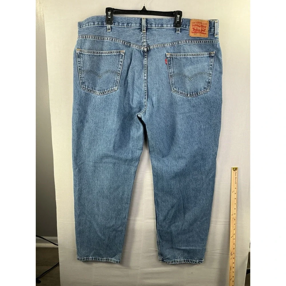 Levi's 501 Style Men's Jeans W48 L32 Blue Denim Big & Tall